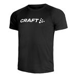 Craft Kl&auml;der Craft Core Essence Logo L&ouml;partr&ouml;ja Herrar-Svart