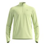 Odlo Kläder Odlo Essential Thermal Midlayer 1/2 Zip Löpartröja Herrar - lime, 