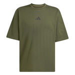 adidas Kl&auml;der adidas Oversize T-shirt Herrar-m&ouml;rkgr&ouml;n