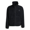 Fleece Full-Zip Träningsjacka Herrar - svart, 