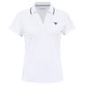 W. TEAM TECH POLOWHITE Polo Damer-vit