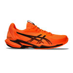 ASICS Tennisskor ASICS Solution Speed FF 3 Allroundsko Herrar - neonorange, svart