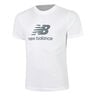 Essentials Logo T-shirt Herrar-Vit