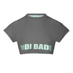 BIDI BADU Kläder BIDI BADU Abdominis Crop Move T-shirt Damer-Grå