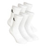 Crew Sportswear Ankle Sportstrumpor 6-pack-Vit,Svart