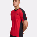 Under Armour Kläder Under Armour Wordmark T-shirt Herrar-Röd