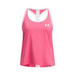 Under Armour Kläder Under Armour Tech Knockout Linne Flickor-Pink,Vit