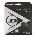 Dunlop Dunlop Explosive Spin Strängset 12m-Svart
