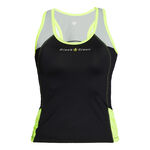 Black Crown Kl&auml;der Black Crown Santander T-shirt Damer-Svart,Lime