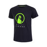 Wild Advantage Logo T-shirt Pojkar-Mörkblå,Neongrön