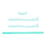Tecnifibre Rackettillbehör Tecnifibre T-Fight TEMPO 255/270/285 V2 Set Med Band Med Öglor-Svart