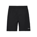 HEAD Kl&auml;der HEAD Club 7in Shorts Herrar-Svart,Silver