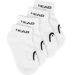 HEAD Kl&auml;der HEAD Performance Crew Tennisstrumpor 3-pack Barn - vit, 