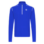 BIDI BADU Kläder BIDI BADU Zac Tech Half Zip Långärmat Herrar-Blå,Vit