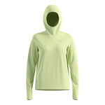 Odlo Kl&auml;der Odlo Essential Thermal Midlayer L&ouml;partr&ouml;ja Damer-Lime