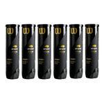 Wilson Trycksatt boll Wilson US Open 4-pack Rör