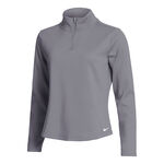 Nike Kläder Nike Dri-Fit One Standard Half-Zip Långärmat Damer - grå, 