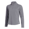 Dri-Fit One Standard Half-Zip Långärmat Damer - grå, 
