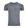 BL Top Crew Neck Shortsleeve Performance Light Eco Löpartröja Herrar-Grå