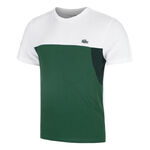 Lacoste Kläder Lacoste Urban Colorblock T-shirt Herrar-Vit