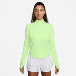 Nike Kläder Nike Swift Half-Zip Löpartröja Damer - lime, 