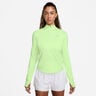 Swift Half-Zip Löpartröja Damer - lime, 