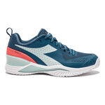 Diadora Tennisskor Diadora Blushield Torneo 2 Allroundsko Damer-Petrol,Mint