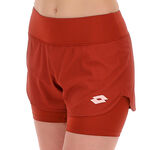 Lotto Kl&auml;der Lotto TECH W II - D1 SHORT Shorts Damer - r&ouml;tt vin