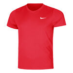 Nike Kläder Nike Court Dry Victory T-shirt Herrar-Röd,Vit