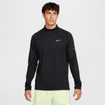 Nike Kläder Nike Stride Half-Zip Löpartröja Herrar - svart, silver