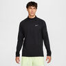 Stride Half-Zip Löpartröja Herrar - svart, silver