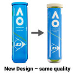 Dunlop Tennisbollar Dunlop Australian Open 4-pack Rör
