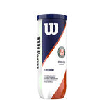 Wilson Tennisbollar Wilson Roland Garros Official 3-pack Rör