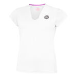 BIDI BADU Kläder BIDI BADU Crew V-Neck T-shirt Damer-Vit