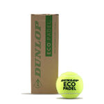 Dunlop Padelbollar Dunlop Eco Padel 3-pack R&ouml;r