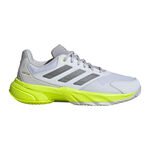 adidas Tennisskor adidas CourtJam Control 3 Sko För Grus Damer-Vit,Lime