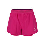 Quiet Please Tenniskl&auml;der Quiet Please Create Rematch 2in1 Shorts Damer-Pink
