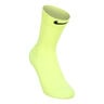 Fast Midweight Crew Löparsockor Unisex - gul, svart