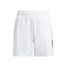 Club 3 Stripes 5in Shorts Pojkar-Vit