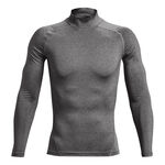 Under Armour Kläder Under Armour Heatgear Comp Mock Långärmat Herrar-Grå