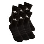 adidas Kl&auml;der adidas Crew Sportswear Ankle Sportstrumpor 6-pack-Svart,Vit