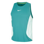 Nike Kläder Nike Court Dri-Fit Advantage Slam Linne Herrar-Petrol,Vit