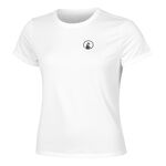 Quiet Please Kläder Quiet Please Retriever T-shirt Damer-Vit