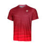 Grafic Illumination T-shirt Pojkar - rött vin, 