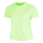 Nike Kläder Nike Swift Tee Löpartröja Damer-lime