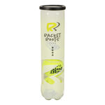 Racket Roots Tennisbollar Racket Roots Club Tennisball 4-pack Rör