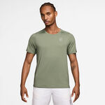 Nike Tenniskl&auml;der Nike Court Dri-FIT Advantage T-shirt Herrar-oliv