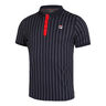 Stripes Polo Herrar-Mörkblå,Röd
