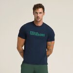 Wilson Kläder Wilson Easy Street T-shirt Herrar-Mörkblå