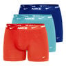 Dri-Fit Essential Micro Trunk Boxershorts 3-pack Herrar - röd, turkos